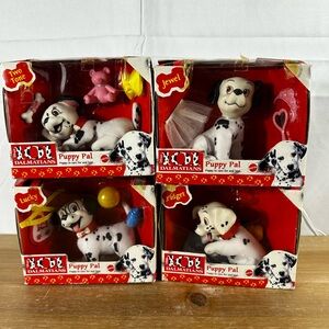 101 Dalmatians Puppy To Care For And Love Vintage (set Of 4)
